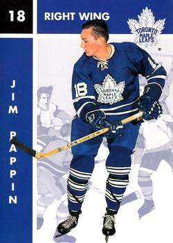 #107 Jim Pappin - Toronto Maple Leafs - 1995-96 Parkhurst 1966-67 Hockey