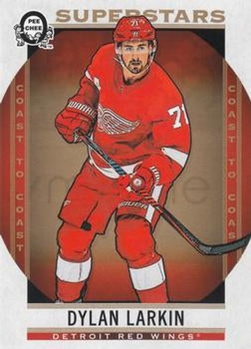 #107 Dylan Larkin - Detroit Red Wings - 2018-19 O-Pee-Chee Coast to Coast Hockey