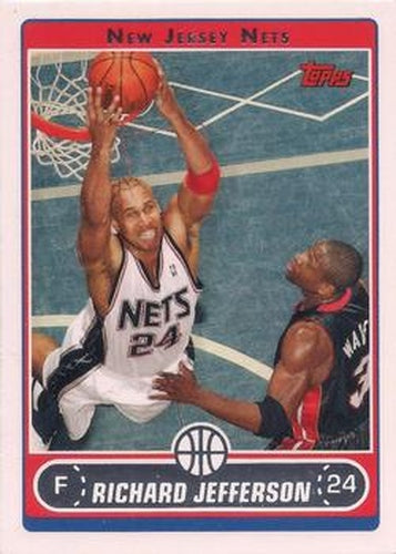 #107 Richard Jefferson - New Jersey Nets - 2006-07 Topps Basketball