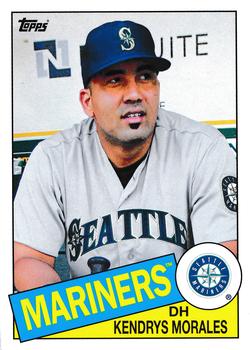 #107 Kendrys Morales - Seattle Mariners - 2013 Topps Archives Baseball