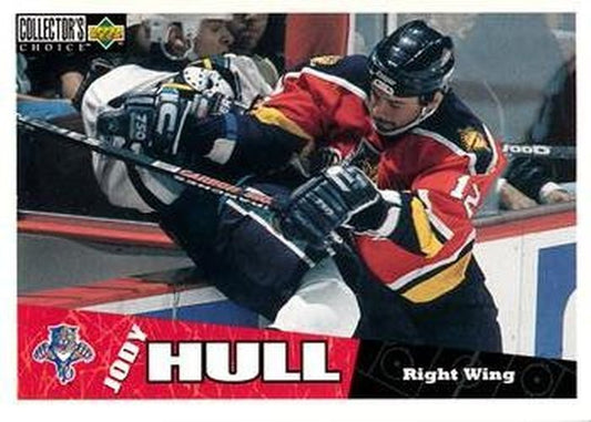 #107 Jody Hull - Florida Panthers - 1996-97 Collector's Choice Hockey
