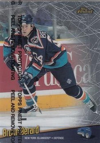 #107 Bryan Berard - New York Islanders - 1998-99 Finest Hockey