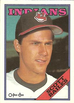 #107 Scott Bailes - Cleveland Indians - 1988 O-Pee-Chee Baseball