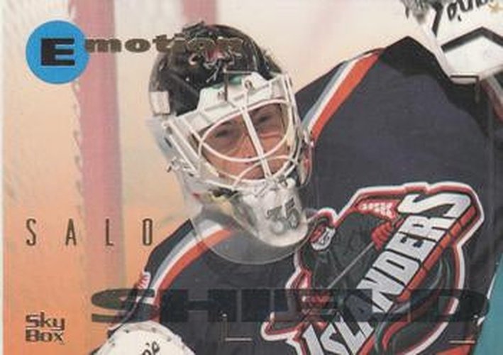 #107 Tommy Salo - New York Islanders - 1995-96 SkyBox E-Motion Hockey