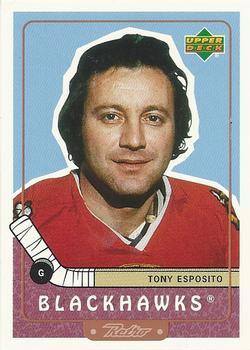 #107 Tony Esposito - Chicago Blackhawks - 1999-00 Upper Deck Retro Hockey