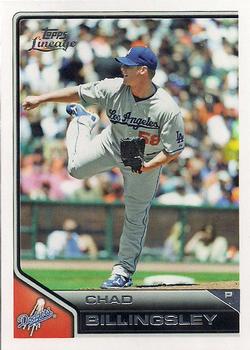 #107 Chad Billingsley - Los Angeles Dodgers - 2011 Topps Lineage Baseball