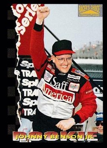 #107 Johnny Benson Jr. - BACE Motorsports - 1996 Pinnacle Racer's Choice Racing