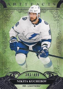 #107 Nikita Kucherov - Tampa Bay Lightning - 2020-21 Upper Deck Artifacts Hockey