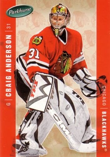 #107 Craig Anderson - Chicago Blackhawks - 2005-06 Parkhurst Hockey