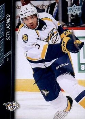 #107 Seth Jones - Nashville Predators - 2015-16 Upper Deck Hockey