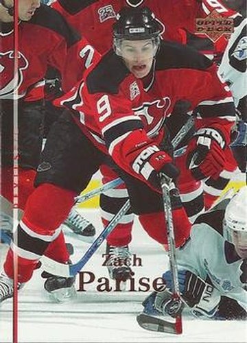 #107 Zach Parise - New Jersey Devils - 2007-08 Upper Deck Hockey