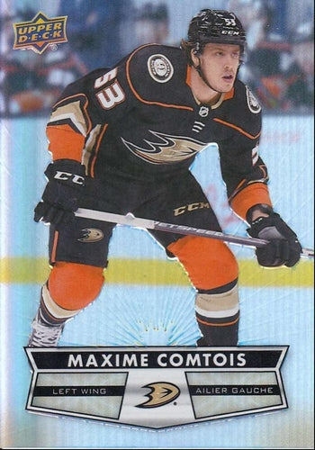 #107 Maxime Comtois - Anaheim Ducks - 2021-22 Upper Deck Tim Hortons Hockey