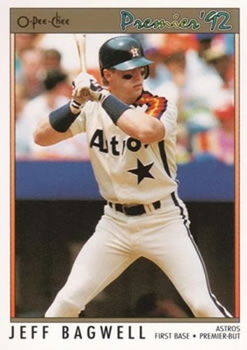 #107 Jeff Bagwell - Houston Astros - 1992 O-Pee-Chee Premier Baseball