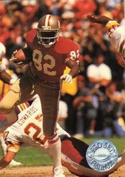 #107 John Taylor - San Francisco 49ers - 1991 Pro Set Platinum Football