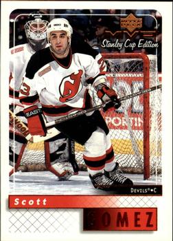 #107 Scott Gomez - New Jersey Devils - 1999-00 Upper Deck MVP Stanley Cup Edition Hockey