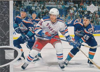 #107 Niklas Sundstrom - New York Rangers - 1996-97 Upper Deck Hockey