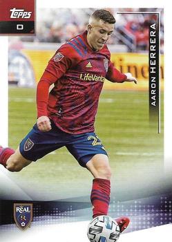 #107 Aaron Herrera - Real Salt Lake - 2021 Topps MLS Soccer