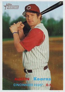 #107 Austin Kearns - Cincinnati Reds - 2006 Topps Heritage Baseball