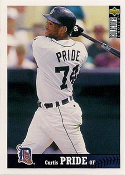#107 Curtis Pride - Detroit Tigers - 1997 Collector's Choice Baseball