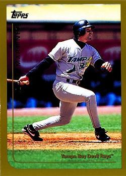 #107 Dave Martinez - Tampa Bay Devil Rays - 1999 Topps Baseball