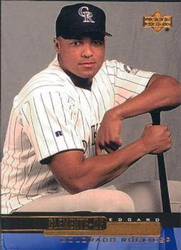 #107 Edgard Clemente - Colorado Rockies - 2000 Upper Deck Baseball