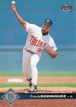 #107 Frank Rodriguez - Minnesota Twins - 1997 Upper Deck Baseball