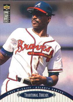 #107 Fred McGriff - Atlanta Braves - 1996 Collector's Choice Baseball