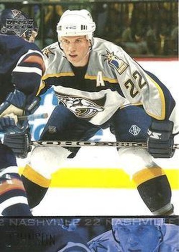 #107 Greg Johnson - Nashville Predators - 2003-04 Upper Deck Hockey