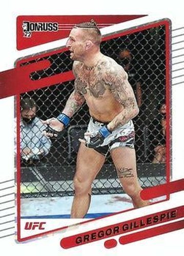 #107 Gregor Gillespie - 2022 Donruss UFC MMA