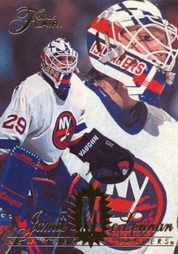 #107 Jamie McLennan - New York Islanders - 1994-95 Flair Hockey