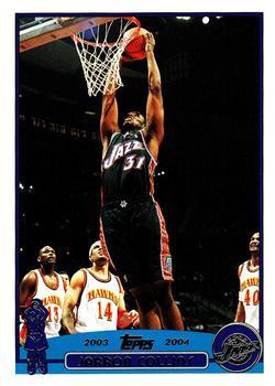 #107 Jarron Collins - Utah Jazz - 2003-04 Topps Basketball