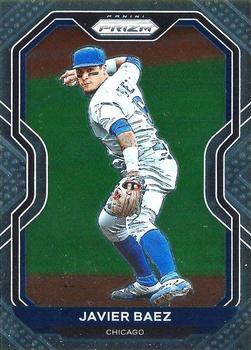 #107 Javier Baez - Chicago Cubs - 2021 Panini Prizm Baseball