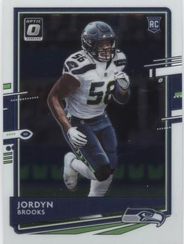 #107 Jordyn Brooks - Seattle Seahawks - 2020 Donruss Optic Football