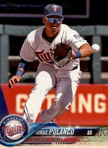 #107 Jorge Polanco - Minnesota Twins - 2018 Topps Baseball