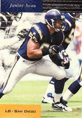 #107 Junior Seau - San Diego Chargers - 1999 Donruss Football