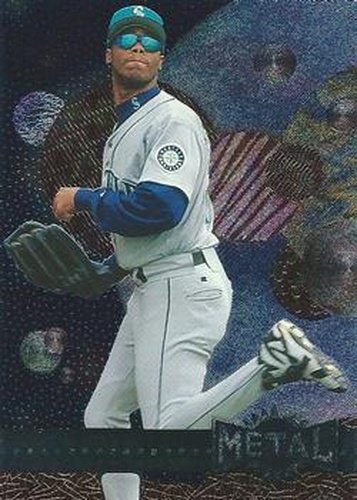 #107 Ken Griffey Jr. - Seattle Mariners - 1996 Metal Universe Baseball
