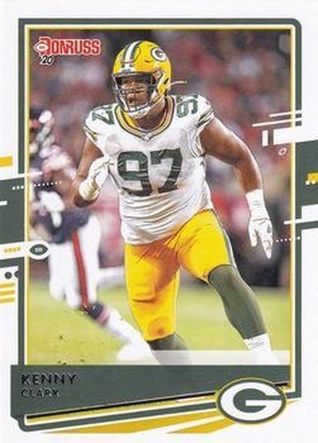 #107 Kenny Clark - Green Bay Packers - 2020 Donruss Football