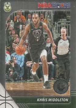 #107 Khris Middleton - Milwaukee Bucks - 2019-20 Hoops Premium Stock Basketball