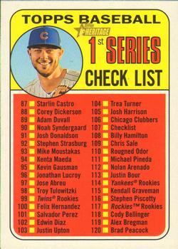 #107 Kris Bryant - Chicago Cubs - 2018 Topps Heritage Baseball