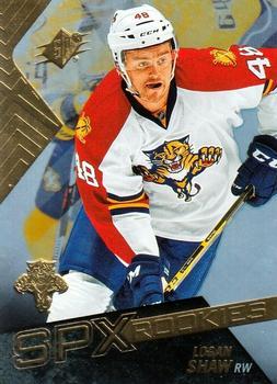 #107 Logan Shaw - Florida Panthers - 2015-16 SPx Hockey