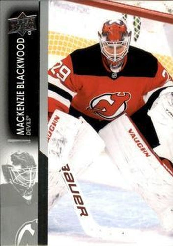 #107 Mackenzie Blackwood - New Jersey Devils - 2021-22 Upper Deck Hockey