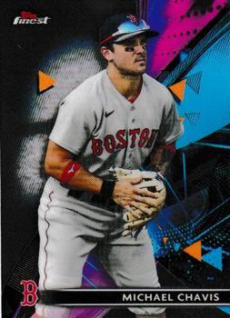 #107 Michael Chavis - Boston Red Sox - 2021 Finest Baseball