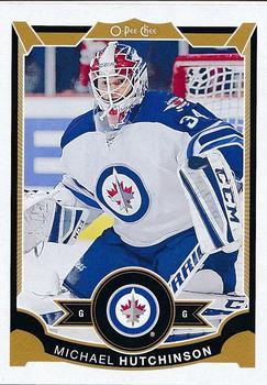 #107 Michael Hutchinson - Winnipeg Jets - 2015-16 O-Pee-Chee Hockey