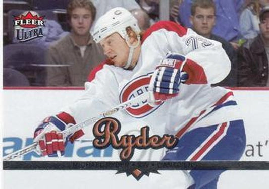 #107 Michael Ryder - Montreal Canadiens - 2005-06 Ultra Hockey