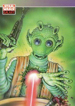 #107 Mike Lemos - 1993 Topps Star Wars Galaxy