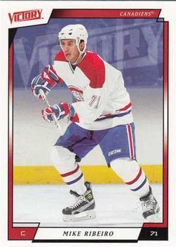 #107 Mike Ribeiro - Montreal Canadiens - 2006-07 Upper Deck Victory Hockey
