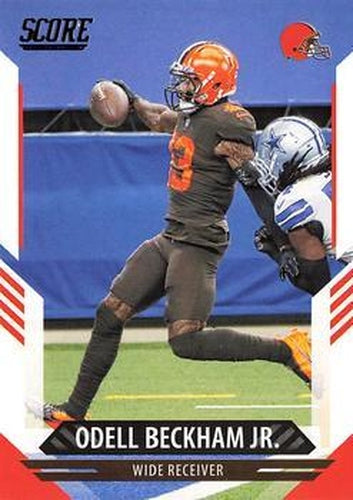 #107 Odell Beckham Jr. - Cleveland Browns - 2021 Score Football