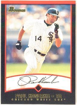 #107 Paul Konerko - Chicago White Sox - 2001 Bowman Baseball