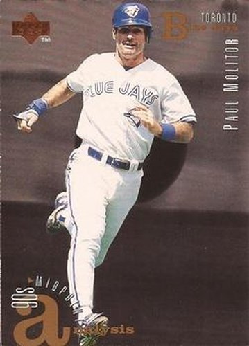 #107 Paul Molitor - Toronto Blue Jays - 1995 Upper Deck Baseball