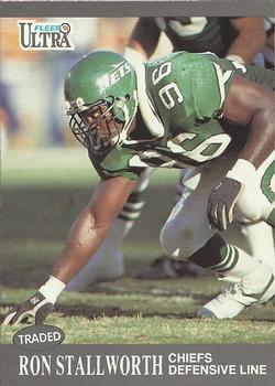 #107 Ron Stallworth - Kansas City Chiefs - 1991 Ultra Football